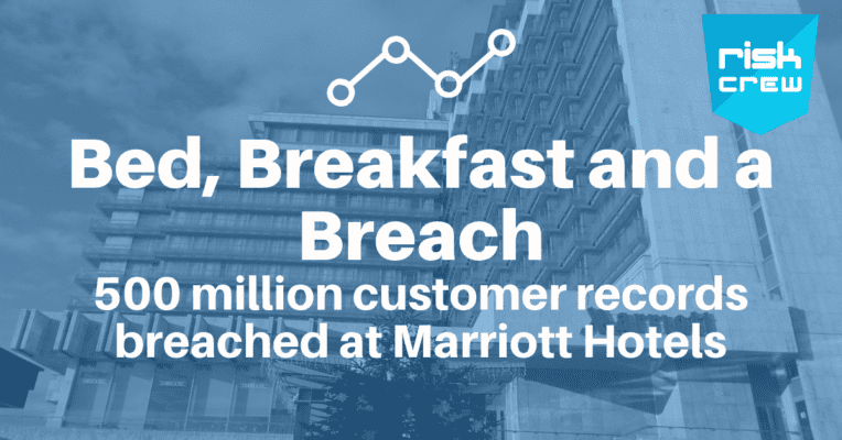 500 million customer records breached at Marriott Hotels