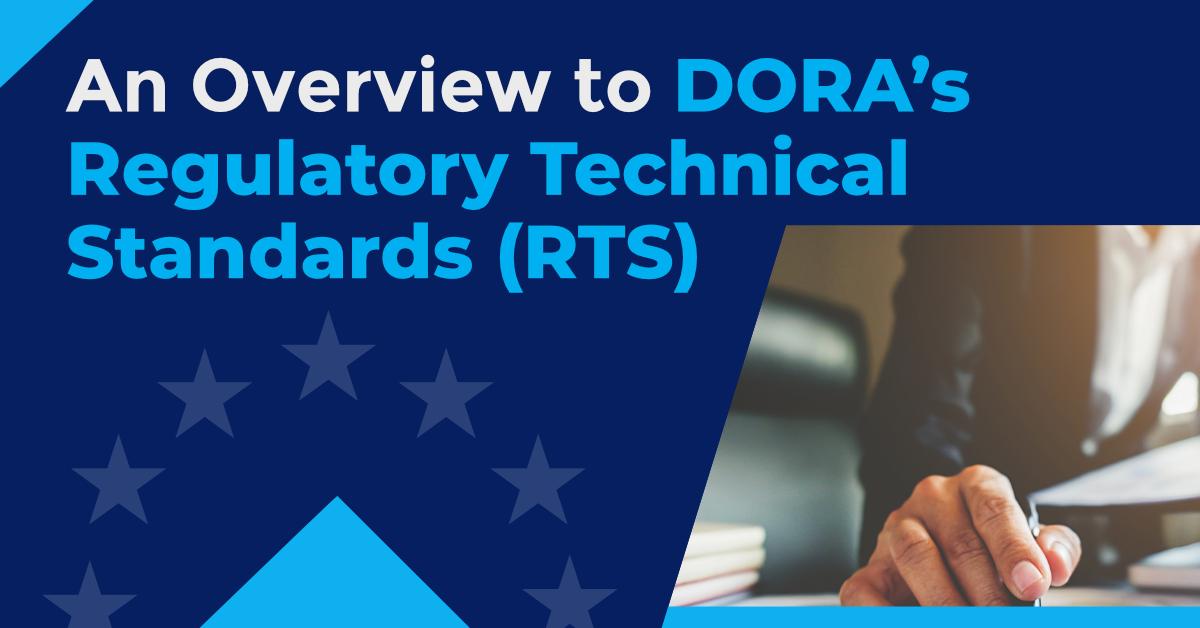 DORA Regulatory Technical Standards